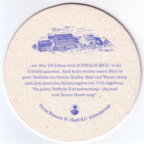 schwalmstadt hr-he schwalm rund 1b (215-seit ber 100-blau)